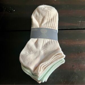 Vince Camuto No-Show Socks - Pastel Pink & Mint 10 Pack